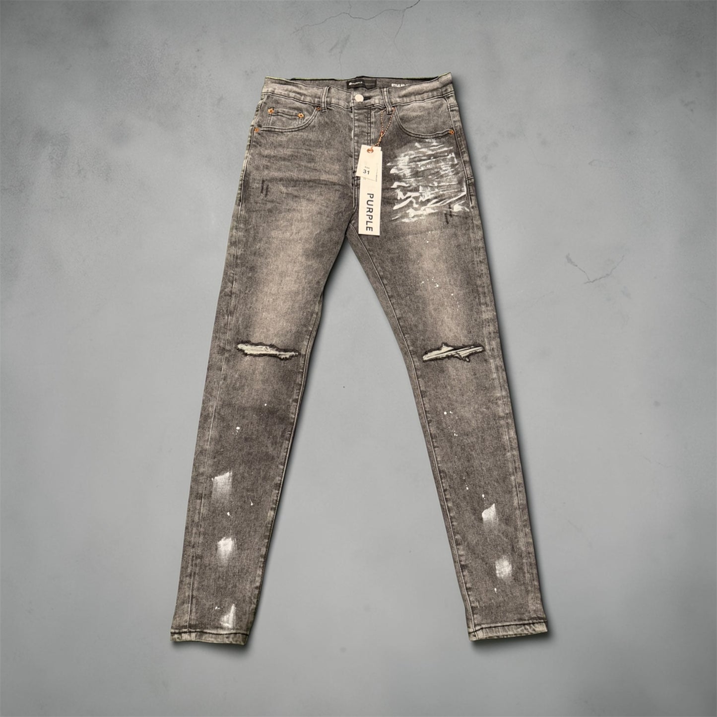 Grey Streetwear Jeans